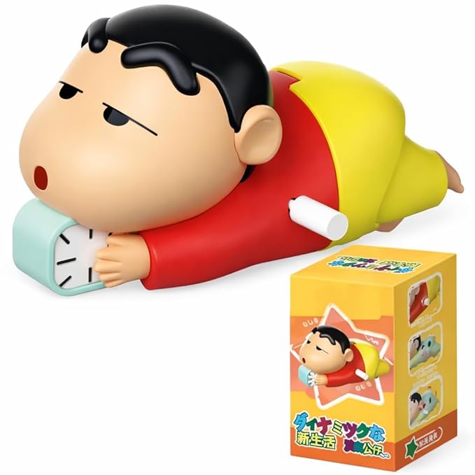 Shinchan Crawling Toy for Toddlers | Key Operated Wind-Up Moving Action Figure