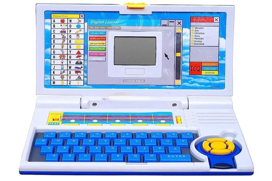 Kids' Educational Laptop Toy – 20 Fun Learning Activities | Letters, Numbers, Music & Games for Ages 3+
