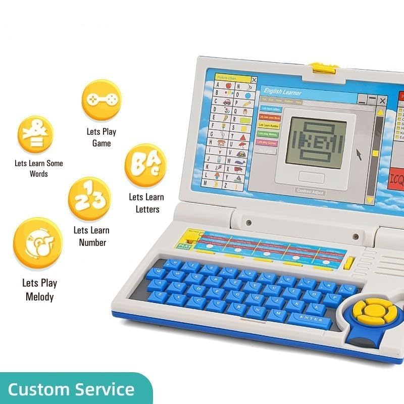 Kids' Educational Laptop Toy – 20 Fun Learning Activities | Letters, Numbers, Music & Games for Ages 3+