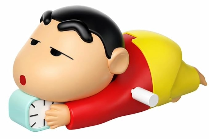 Shinchan Crawling Toy for Toddlers | Key Operated Wind-Up Moving Action Figure
